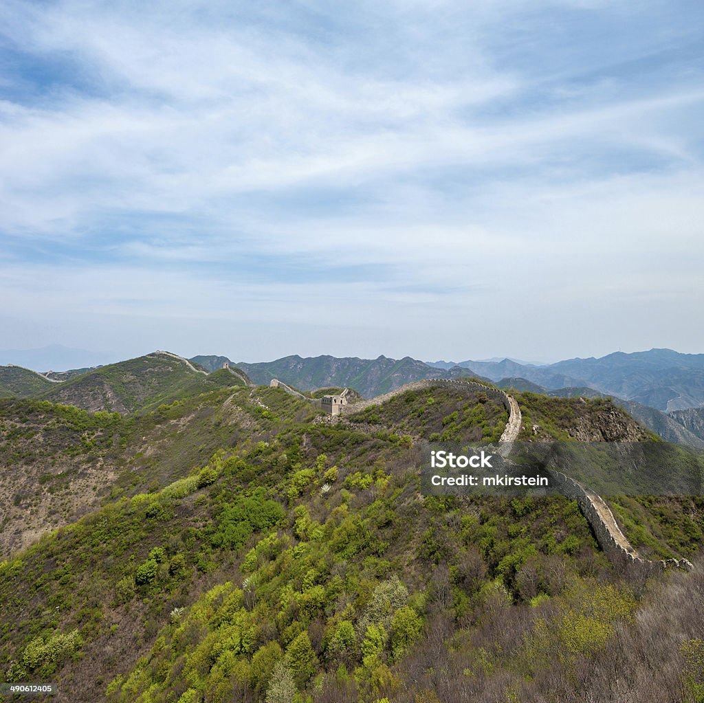 Great Wall great wall near beijing Asia Stock Photo