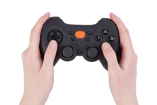 istock joystick in female hands isolated 490612602