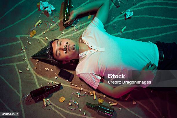 Sleep Stock Photo - Download Image Now - Drunk, Party - Social Event, Hangover