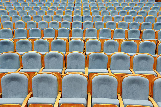 istock Armchairs in the auditorium 490613715