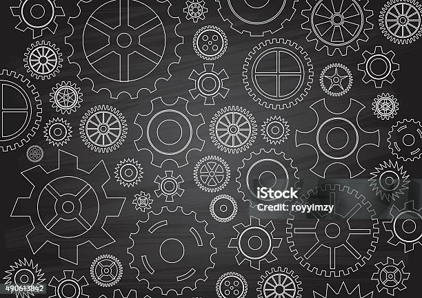 Illustrated Vector Cogs Stock Illustration - Download Image Now - 2015 ...