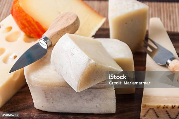 Table Cheese Stock Photo - Download Image Now - Cheese, Food, Mahon