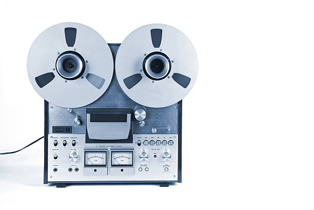 istock Analog Stereo Open Reel Tape Deck Recorder Player 490616482