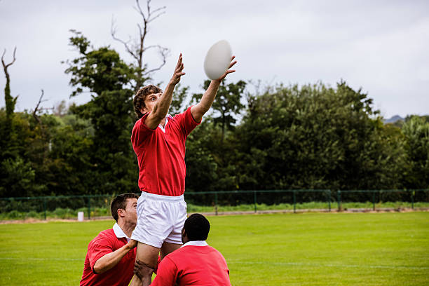 istock Rugby players jumping for line out 490617268