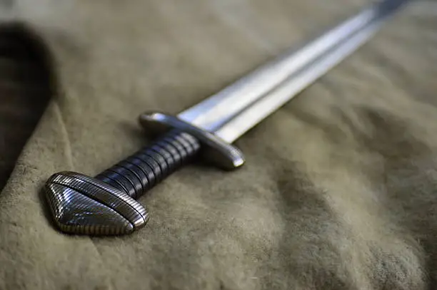 long historical sword used by fans of history