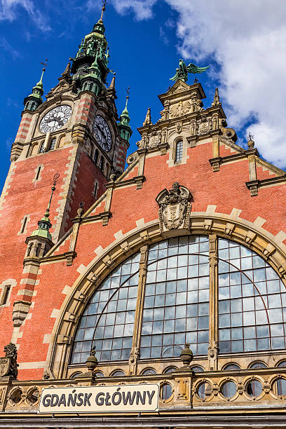 istock Railway station building in Gdansk, Poland 490636114