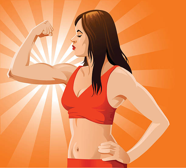 3,300+ Woman Strong Arm Stock Illustrations, Royalty-Free Vector