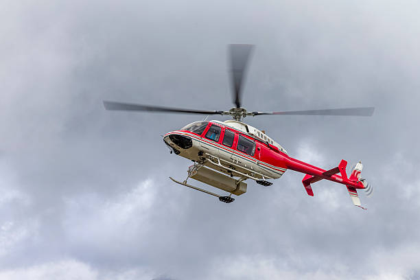 istock Helicopter in the air 490643914
