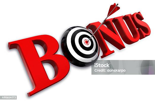 Bonus Rot Word Und Konzeptionelle Target Stockfoto und mehr Bilder von Bonuszahlung - Bonuszahlung, Design, Digital generiert