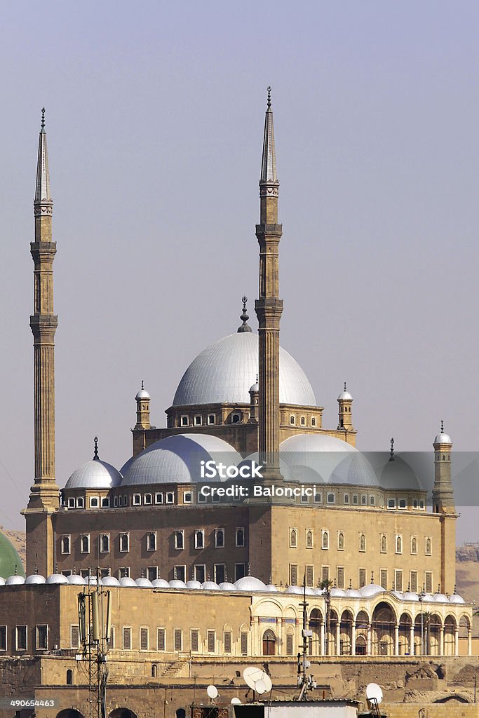 Citadel mosque Mohammed Ali Alabaster mosque at Citadel in Cairo Africa Stock Photo