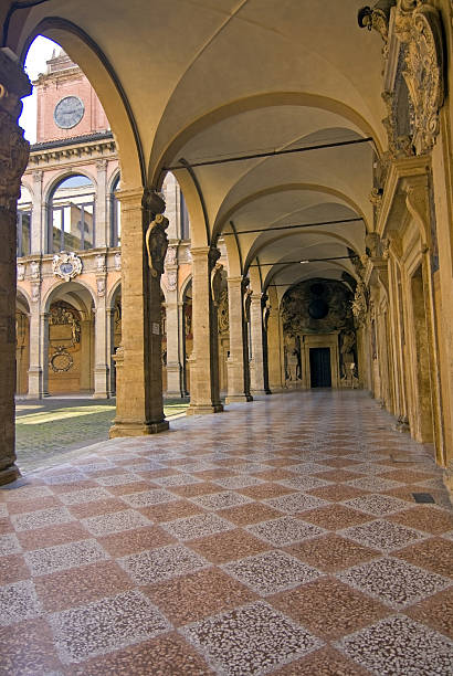 istock view of archiginnasio - bologna 490655963