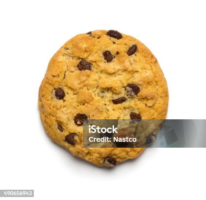 istock Chocolate chip cookie 490656943