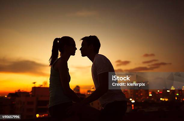 Love In The City Stock Photo - Download Image Now - Teenager, Sexual Issues, Couple - Relationship