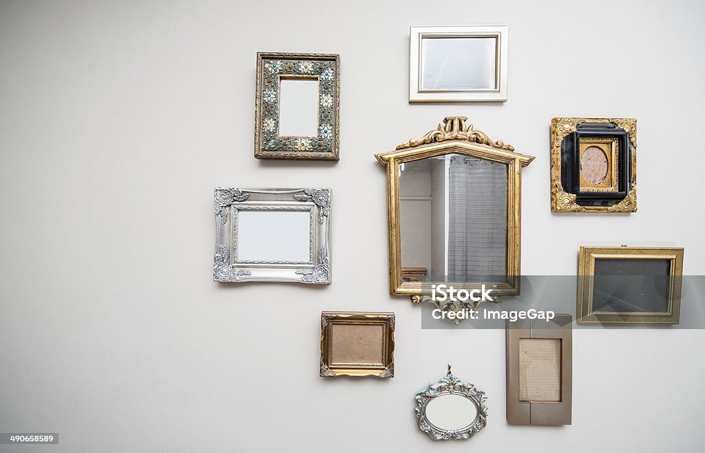 Sammlung von frames - Lizenzfrei Spiegel Stock-Foto