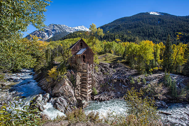 istock Abandon Crystal Mill in Colorado mountain 490658689