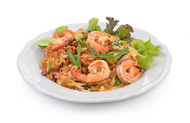 istock Thai style noodles or padthai 490661422