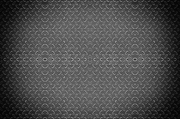 istock Back Grunge steel floor plate 490661648