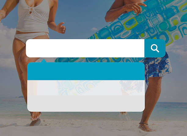 istock Couple Surfer Summer Vacation Holiday Concept 490661764