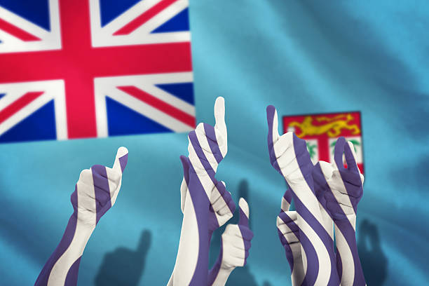 istock Composite image of hands up and thumbs raised 490662138