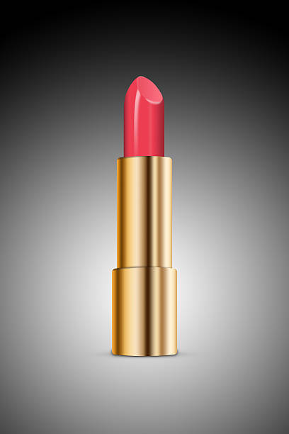 istock lipstick with black and white radial graditnt 490663918