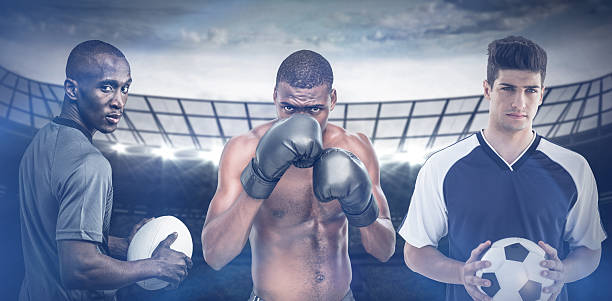 istock Composite image of fit people 490669034