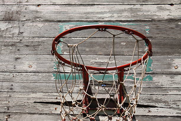 istock Basketball hoop in the school Thail 490669164