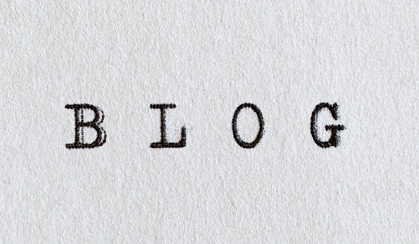 istock Blog written on white paper with old typewriter. 490672044