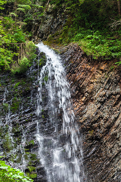 istock waterfall in the Carpathian mountains 490672690