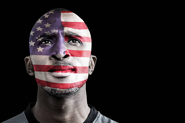 istock Composite image of usa rugby player 490687932