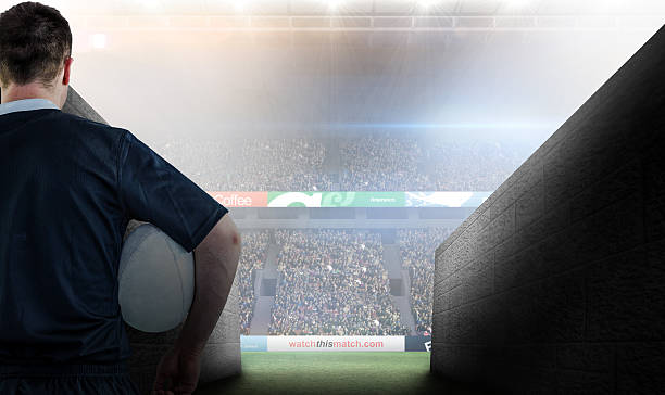 istock Rugby player about to walk on to pitch 490689396
