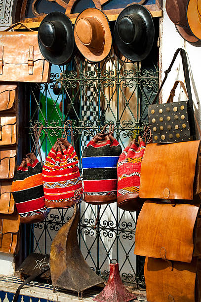 istock The Moroccan leather factories 490691357