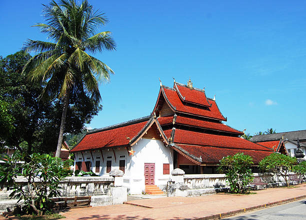 istock Sensoukharam Temple Temple in Luang Prabang City at Loas 490691409