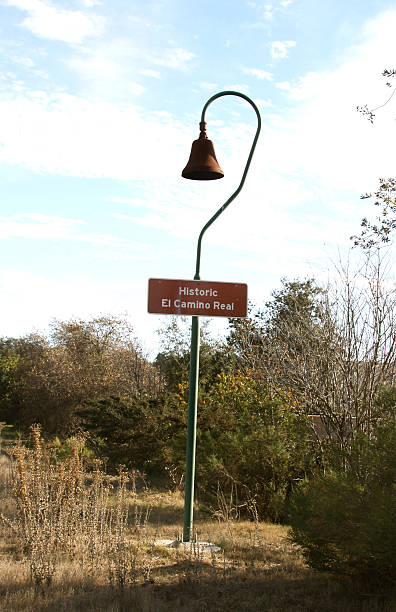 El Camino Real sign showing old mission road California