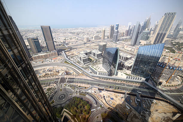 istock dubai downtown beautiful city view 490696015