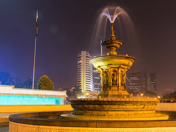 istock The city square in the evening 490714914