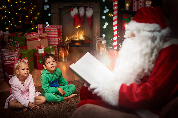 istock Santa claus is the best story teller 490715316