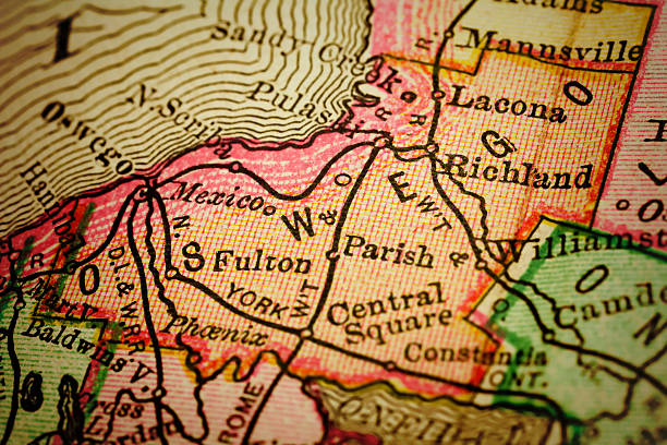 istock Oswego | New York County Maps 490717392