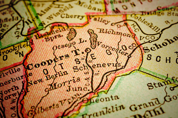 istock Otsego | New York County Maps 490717486