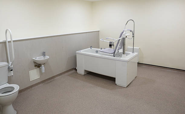 Disabled Bathroom stock photo