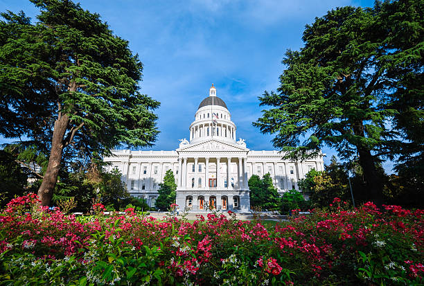 カリフォルニア州議��事堂 - sacramento ストックフォトと画像