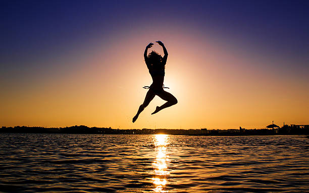 istock Silhouette of Super Women 490719632