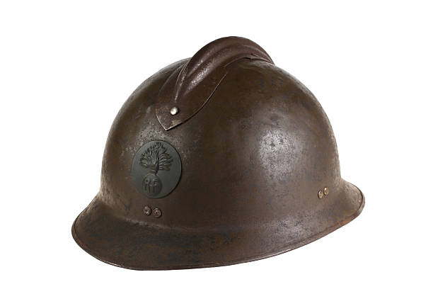 istock Ancient French helmet 490720688