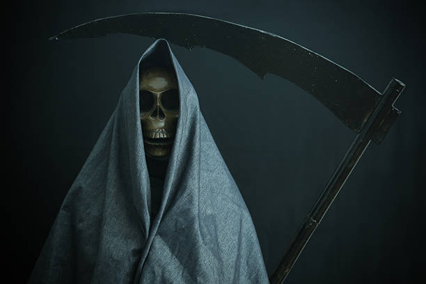istock Halloween concept and background, Messenger of death 490723298
