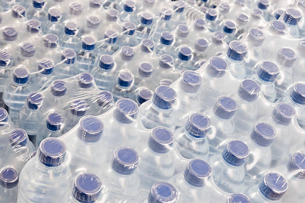 istock detail of stack bottled water in industry 490727730