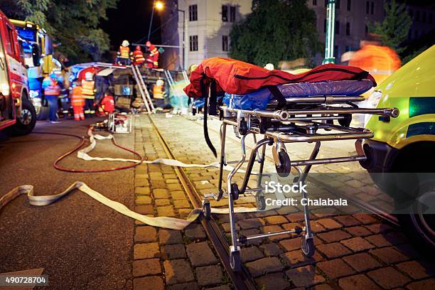 Accident Stock Photo - Download Image Now - Crash, Misfortune, City