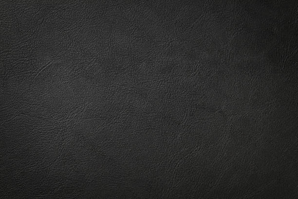 black leather texture - svart färg bildbanksfoton och bilder