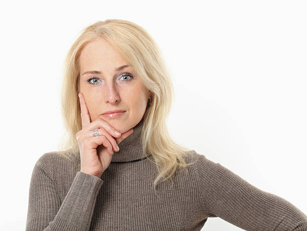 istock Thinking Young Woman Portrait. 490734737