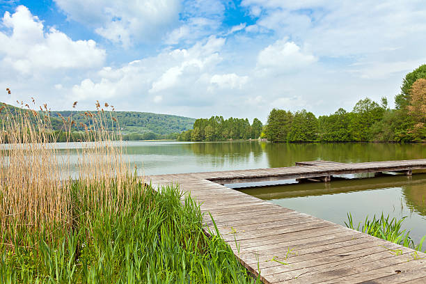 istock Pier at Lake Echternach in Luxembourg 490734927