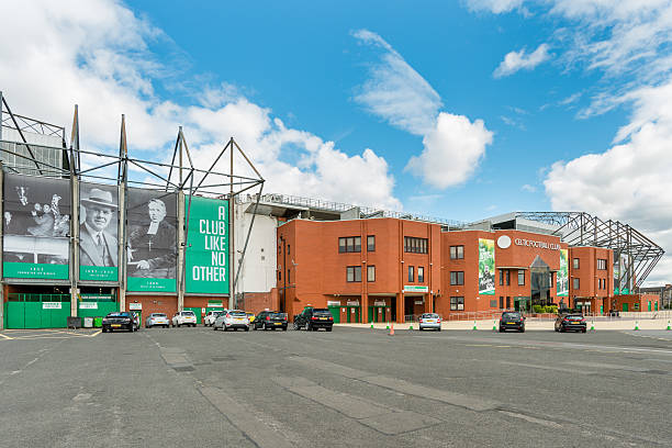 celtic park à glasgow - celtic fc photos et images de collection