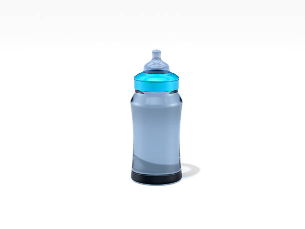 istock blue baby bottle isolated on white background 490757674
